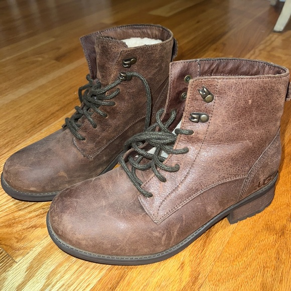 Brown Ugg booties - Picture 2 of 3